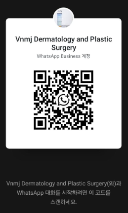 V&MJ Dermatology WhatsApp consultation QR code